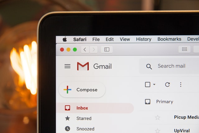 letter management system delivering an email
